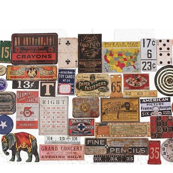 Tim Holtz Junk Drawer ephemera pack - Picture 4 of 4